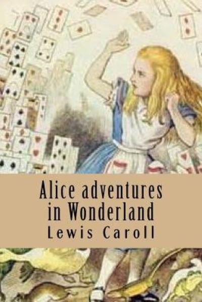Cover for Lewis Caroll · Alice adventures in Wonderland (Paperback Book) (2016)