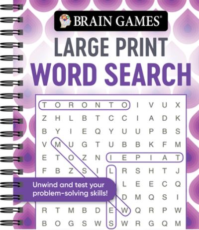 Brain Games - Large Print Word Search (Swirls) - Publications International Ltd - Books - Publications International, Ltd. - 9781645584995 - March 11, 2021