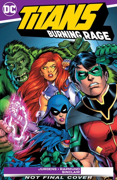 Cover for Dan Jurgens · Titans: Burning Rage (Paperback Bog) (2021)