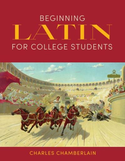 Cover for Charles Chamberlain · Beginning Latin for College Students (Paperback Book) (2021)