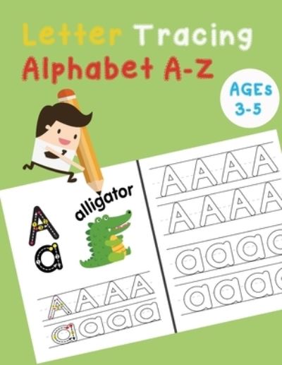 Cover for Babyboss P K · Letter Tracing Alphabet A-Z (Paperback Book) (2019)