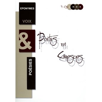 Cover for Poetes En Chansons (CD) (2013)