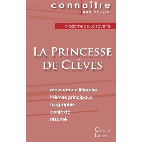 Cover for Madame de La Fayette · Fiche de lecture La Princesse de Cleves de Madame de La Fayette (Analyse litteraire de reference et resume complet) (Paperback Bog) (2020)