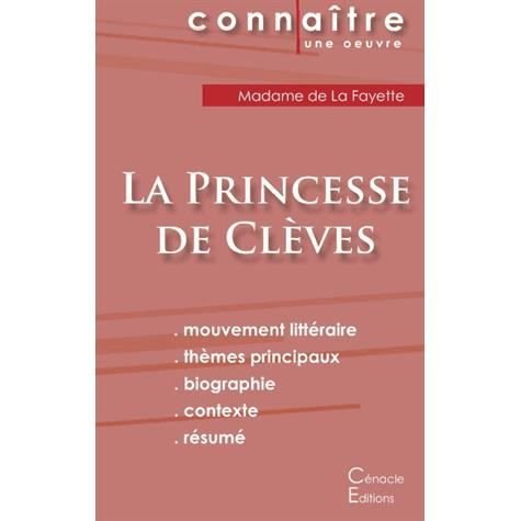 Cover for Madame de La Fayette · Fiche de lecture La Princesse de Cleves de Madame de La Fayette (Analyse litteraire de reference et resume complet) (Paperback Book) (2020)