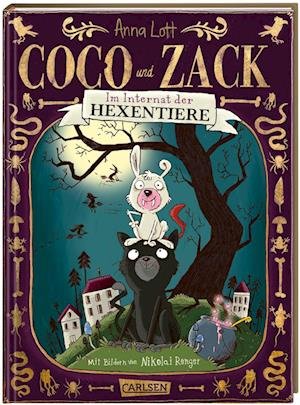Cover for Anna Lott · Coco und Zack  Im Internat der Hexentiere (Bog) (2023)