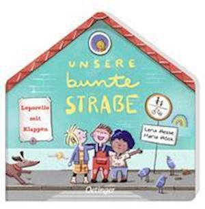 Cover for Maria Höck · Unsere bunte Straße (Buch) (2023)