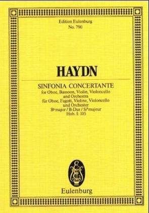 Cover for Joseph Haydn · Sinfonia Concertante Bb Major Hob I 105 (Paperback Book) (1984)