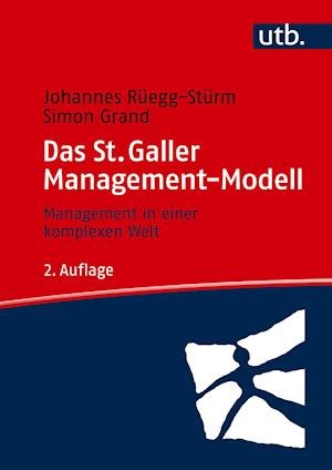 Cover for Johannes Rüegg-Stürm · Das St. Galler Management-Modell (Paperback Book) (2020)