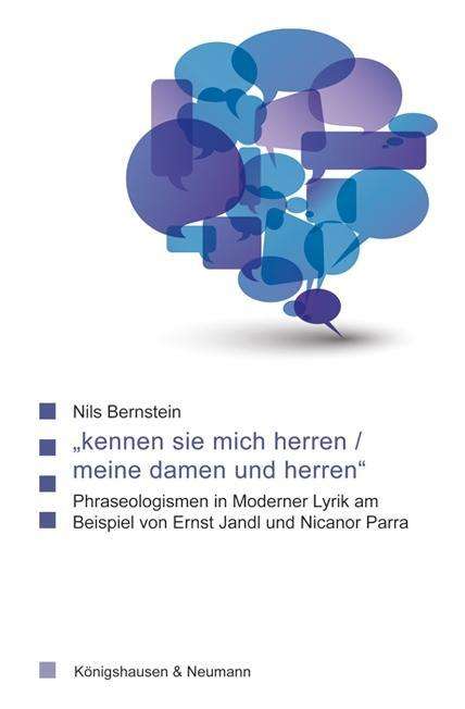 Cover for Bernstein · Kennen sie mich herren (Book)