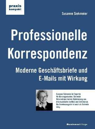 Cover for Siekmeier · Professionelle Korrespondenz (Book)