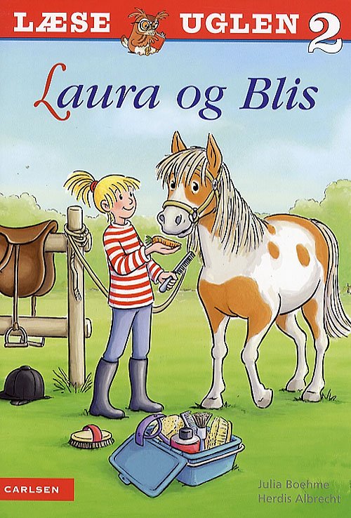 Cover for Julia Boehme · Læseuglen Læseniveau 2: Laura og Blis (Sewn Spine Book) [1.º edición] (2007)