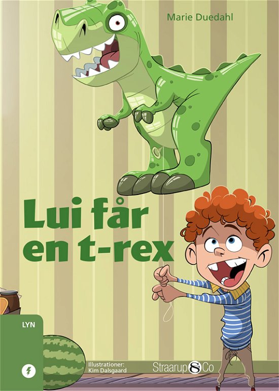 Cover for Marie Duedahl · Lyn: Lui får en t-rex (Innbunden bok) [1. utgave] (2020)