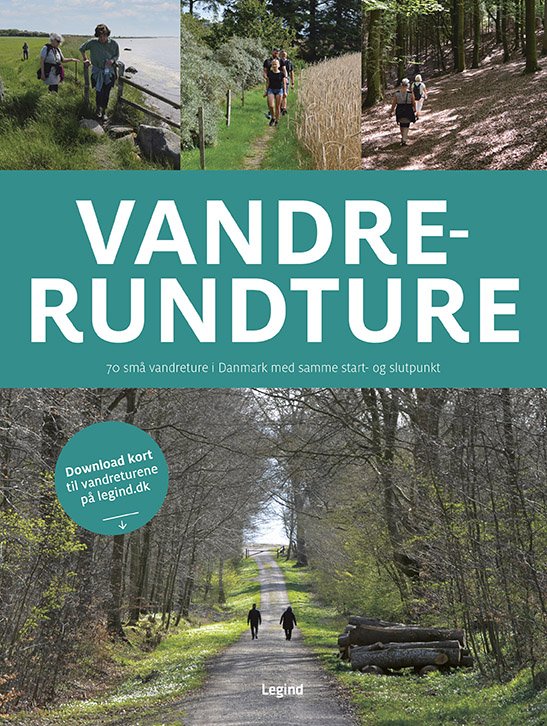 Cover for Torben Gang Rasmussen · Vandrerundture i Danmark (Bound Book) [1. Painos] (2021)