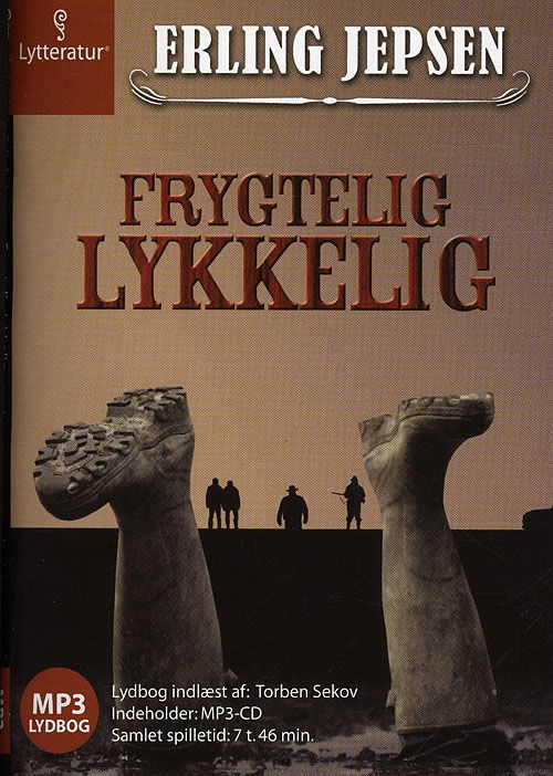 Cover for Erling Jepsen · Frygtelig lykkelig (Buch) [MP3-CD] (2008)