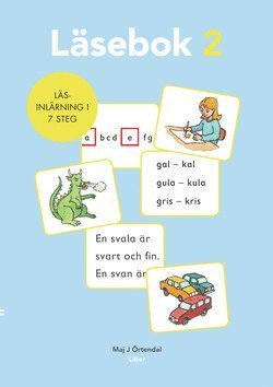 Cover for Maj J Örtendal · Läsinlärning i 7 steg: Läsinlärning i 7 steg Läsebok 2 (Book) (2008)