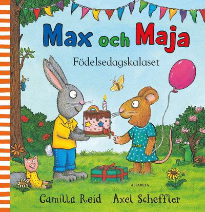 Cover for Camilla Reid · Max och Maja Födelsedagskalaset (Bound Book) (2022)