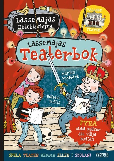 Cover for Martin Widmark · LasseMajas Detektivbyrå: LasseMajas teaterbok (Innbunden bok) (2017)