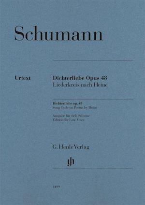 Cover for Robert Schumann · Schumann, Robert - Dichterliebe op. 48 (Tiefe Stimme) (Paperback Bog) (2021)