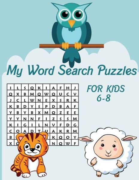 Cover for Laghdaf Dadda · My Word Search Puzzles for Kids 6-8 (Paperback Book) (2020)