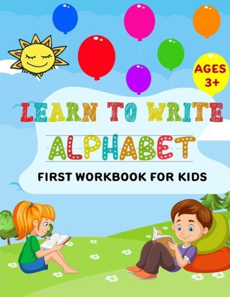 Cover for 2knowledge Press · Learn to Write Alphabet First Workbook For Kids (Paperback Book) (2020)