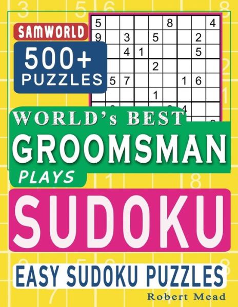 Cover for Samworld Press · World's Best Groomsman Plays Sudoku (Paperback Book) (2020)