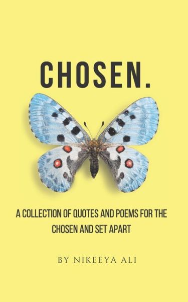 Cover for Nikeeya Ali · Chosen. (Paperback Book) (2020)