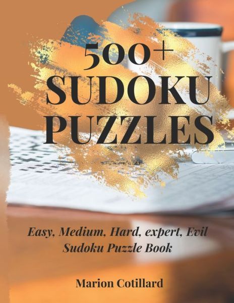 Cover for Marion Cotillard · 500+ sudoku puzzles (Paperback Book) (2020)