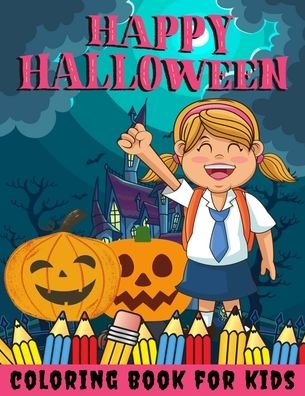 Happy Halloween Coloring Book for kids - Toodma - Books - Independently Published - 9798693422995 - October 3, 2020