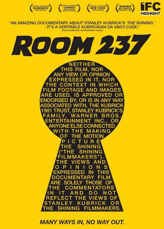 Cover for Room 237 (DVD) (2013)