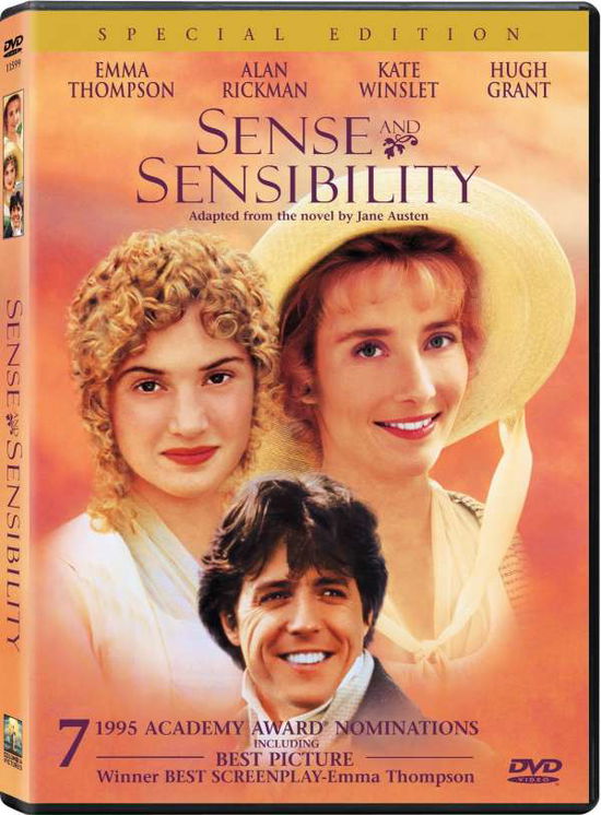 Cover for Sense &amp; Sensibility (DVD) [Widescreen edition] (1999)