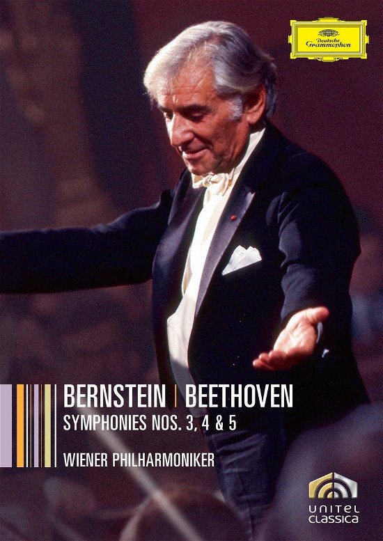 Cover for Bernstein Leonard / Wiener P. · Beethoven: Symp. N. 3-4-5 (DVD) (2008)