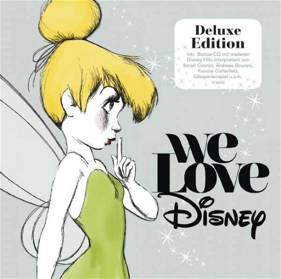 We Love Disney: Deluxe German Edition / Various - We Love Disney: Deluxe German Edition / Various - Musik - POLYSTAR - 0600753654996 - 11. december 2015