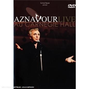 Cover for Charles Aznavour · Live Au Carnegie Hall (DVD) (2004)