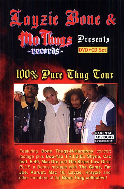 Layzie Bone & Mo Thugs Records Presents 100% Pure - Various Artists - Film - Cleopatra Records - 0741157166996 - 19. september 2006