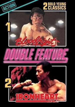 Cover for DVD · Bloodfight + Ironheart (Bolo Yeung Double Feature) (DVD) (2020)