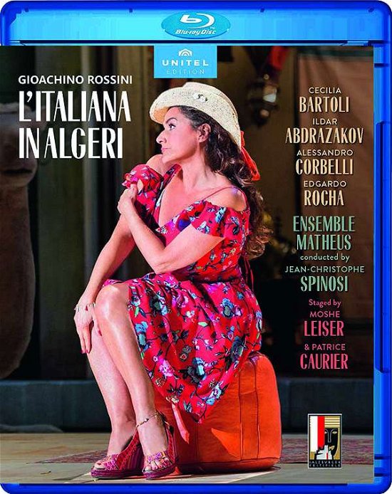 Cover for Gioachino Rossini: Litaliana in Algeri (Blu-ray) (2019)