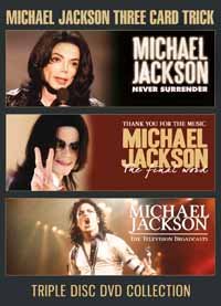 Cover for Michael Jackson · Three Card Trick (DVD) (2020)