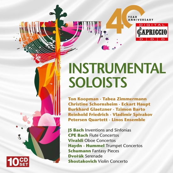 40 Year Anniversary - Instrumental Soloists - Tabea Zimmermann - Music - CAPRICCIO - 0845221073996 - August 5, 2022