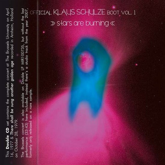 Cover for Klaus Schulze · Official Klaus Schulze Boot 1: Stars Are Burning (CD) (2015)