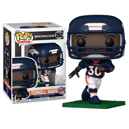 Funko Pop Nfl Broncos Terrell Davis - Pop Nfl Broncos - Merchandise - Funko - 0889698796996 - October 10, 2024