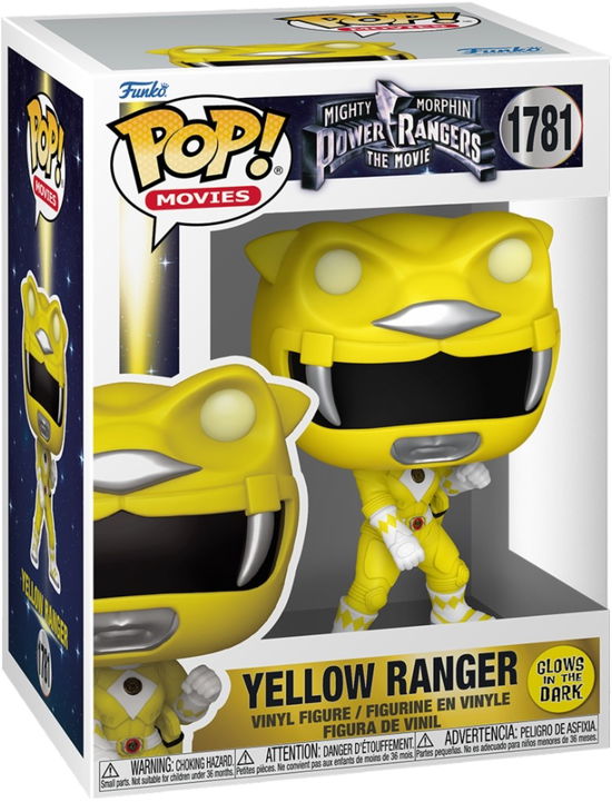 Cover for Pop Movies Mighty Morphin Power Rangers · Pop Mighty Morphin Power Rangers Movie Yellow (Funko POP!) (2025)