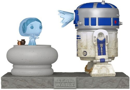 Pop Deluxe Star Wars S9 R2 D2 with Leia - Pop Deluxe Star Wars - Produtos - Funko - 0889698837996 - 18 de março de 2025