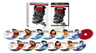 Mission: Impossible 6 Movie Collection - Tom Cruise - Musique - NBC UNIVERSAL ENTERTAINMENT JAPAN INC. - 4550510073996 - 21 juin 2023