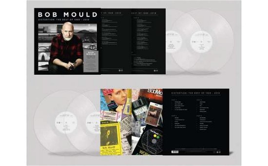 Cover for Bob Mould · Distortion: The Best Of 1989-2019 (Clear Vinyl) (Indies Exclusive) (LP) [Limited edition] (2021)