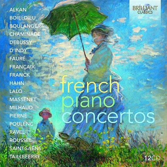 Cover for French Piano Concertos / Various · French Piano Concertos (CD) (2019)