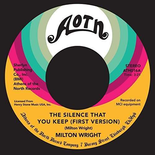 Cover for Milton Wright · Silence That You Keep (7&quot;) (2015)