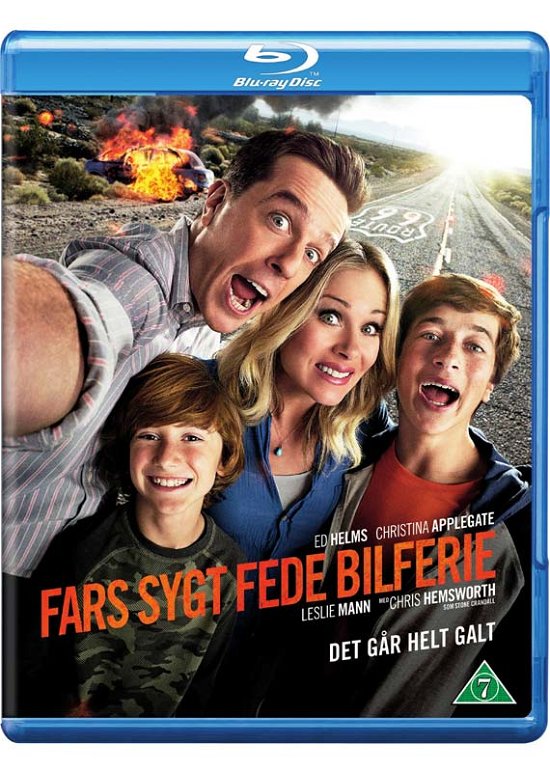 Cover for Fars Sygt Fede Bilferie (Blu-ray) (2016)