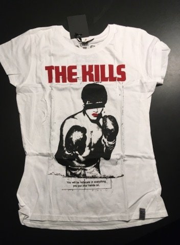Cover for The Kills · Boxer (White) Women's L (T-shirt) [L edition]
