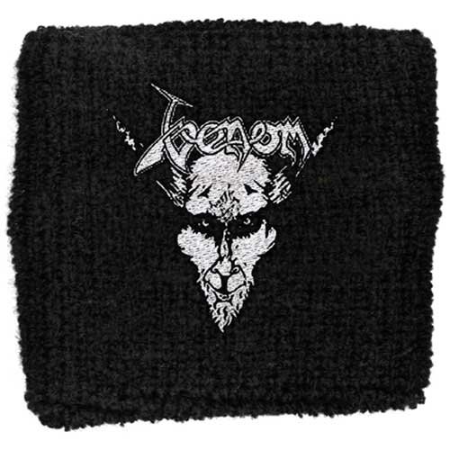 Venom Embroidered Wristband: Black Metal (Loose) - Venom - Koopwaar -  - 5055339707996 - 
