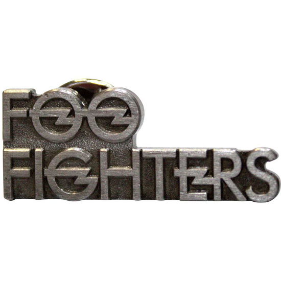 Cover for Foo Fighters · Foo Fighters Pin Badge: Stacked Logo (Anstecker)